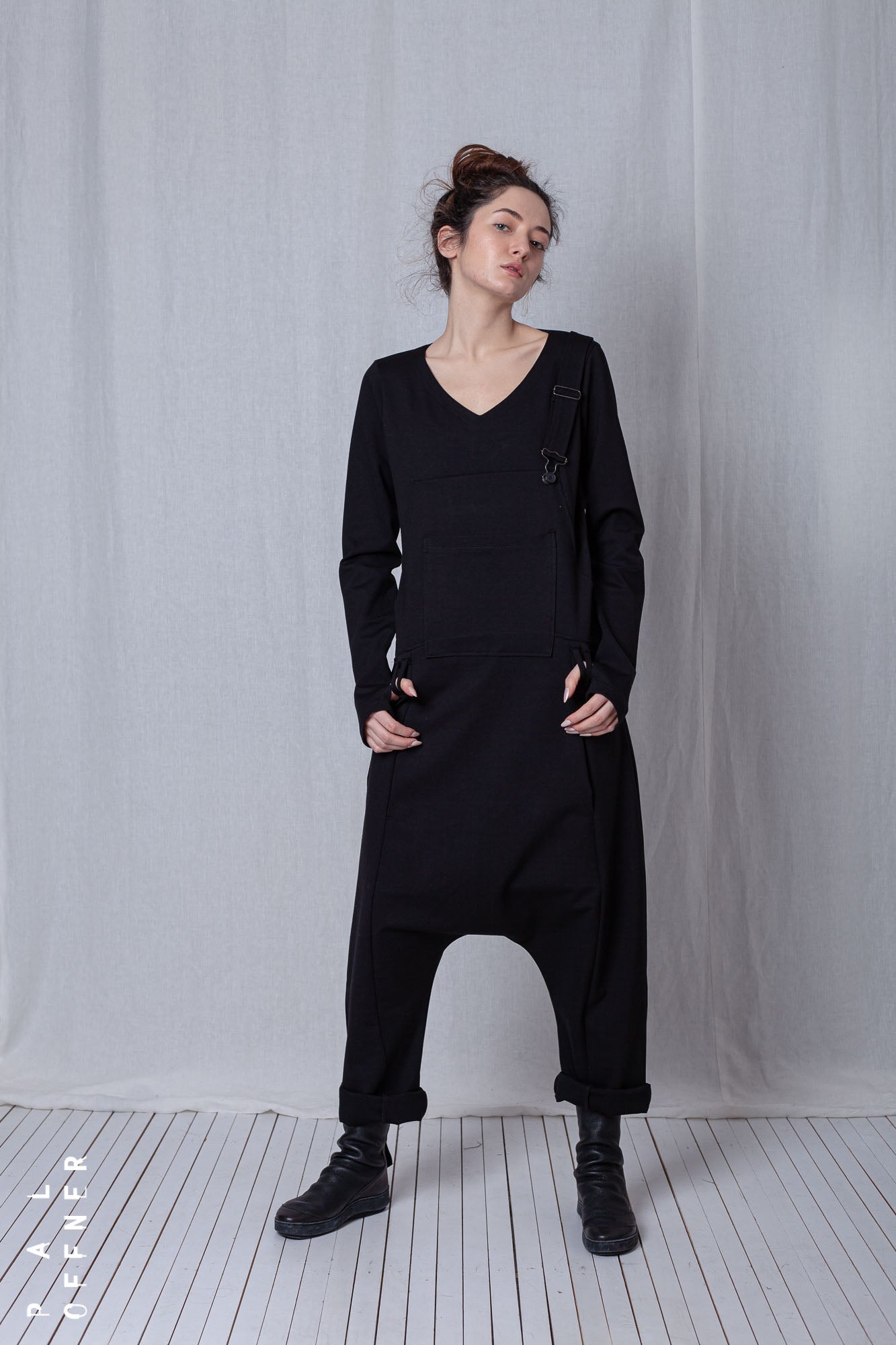 Bib Overall_Luxury Bi-Stretch Tricot_CAN