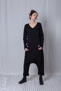 Bib Overall_Luxury Bi-Stretch Tricot_CAN