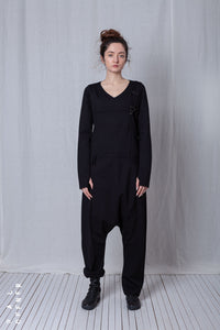 Bib Overall_Luxury Bi-Stretch Tricot_CAN