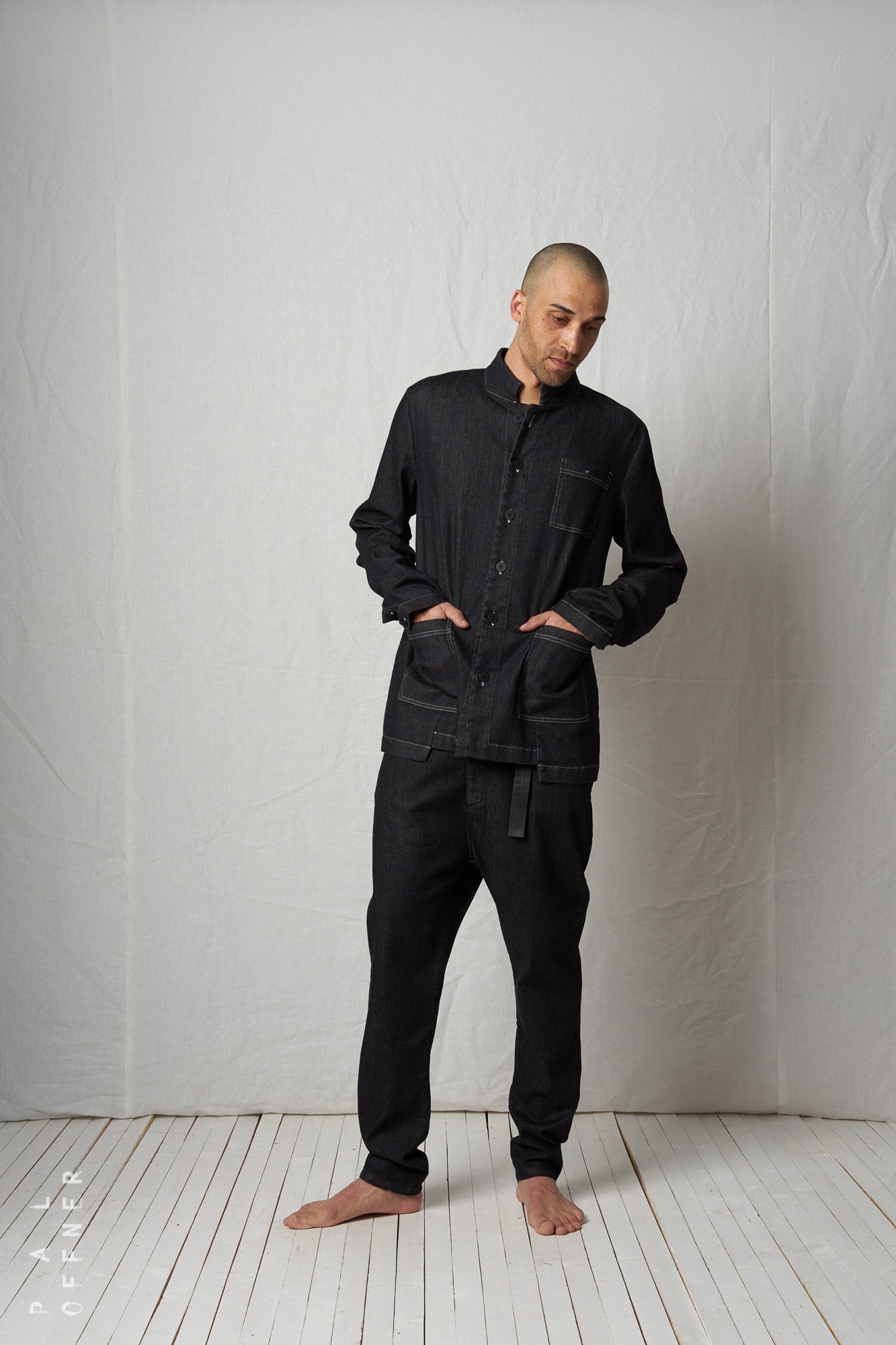 Bit Low Trousers_Light Denim Stretch