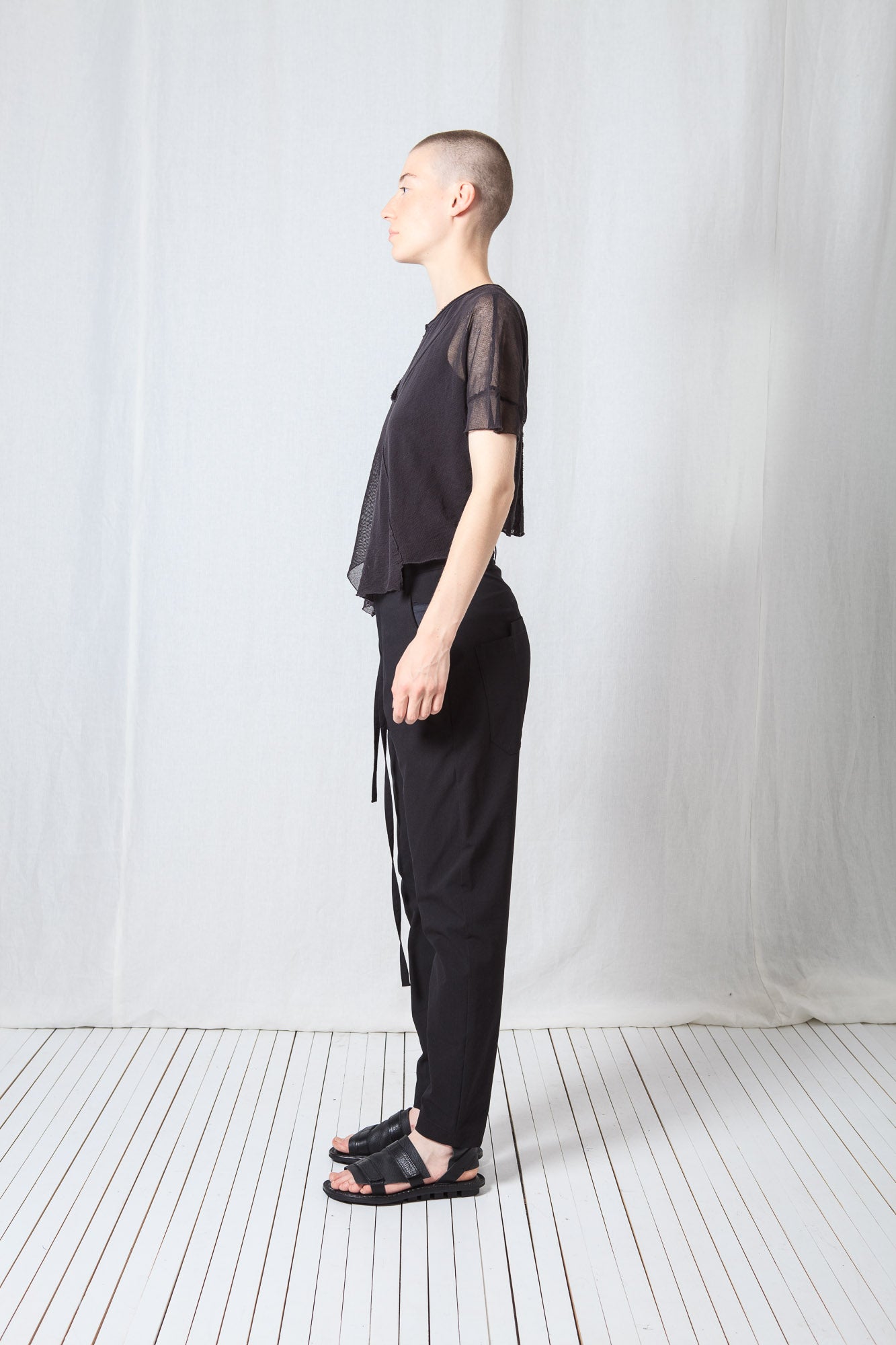 Bit Low Trousers_Light Techno Cotton