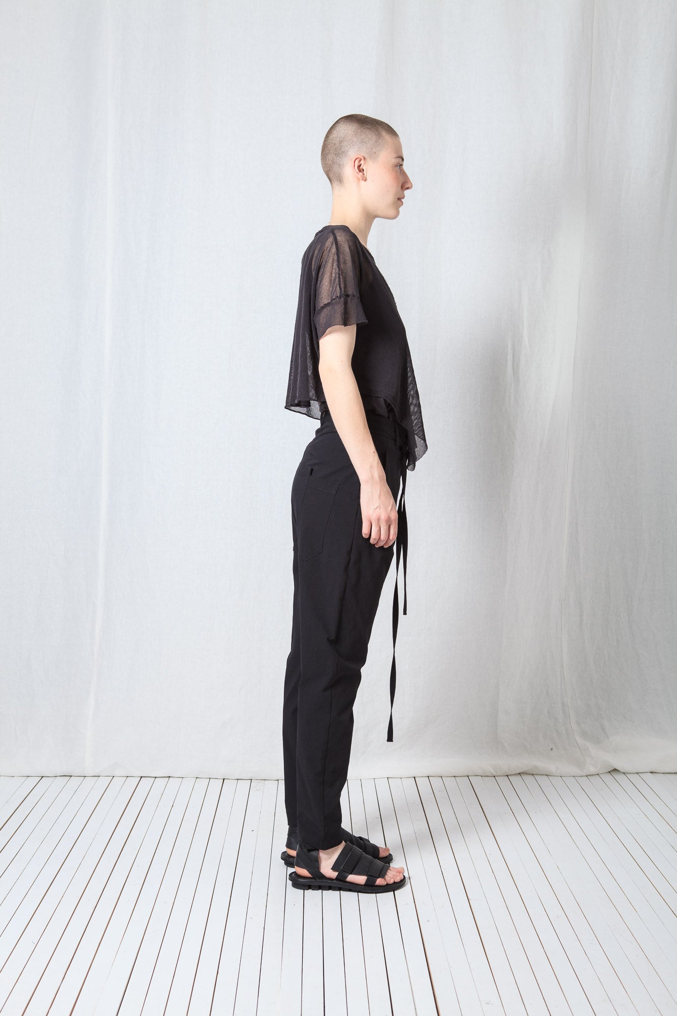 Bit Low Trousers_Light Techno Cotton