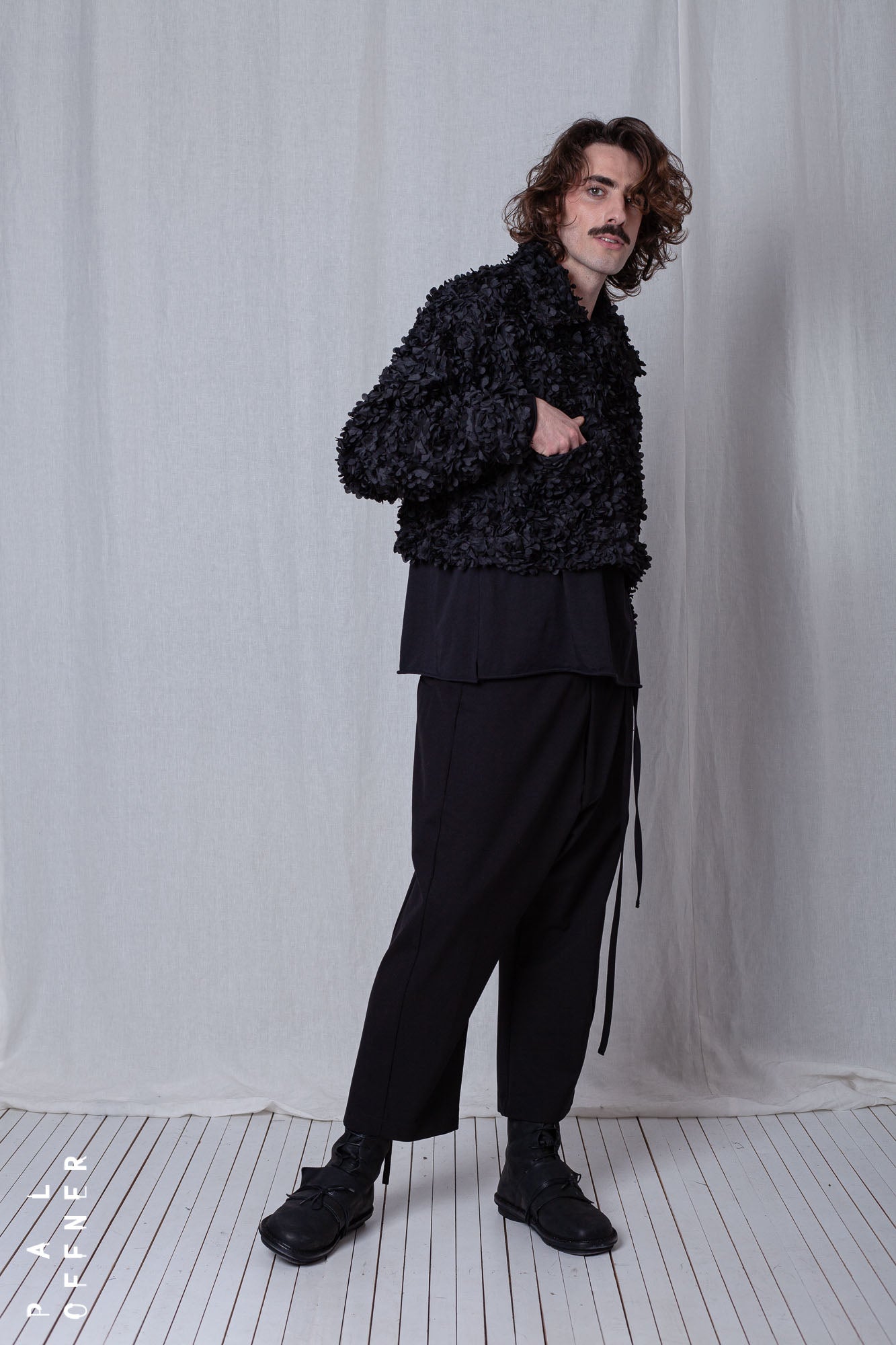 Boxy Jacket_Leaf Stretch