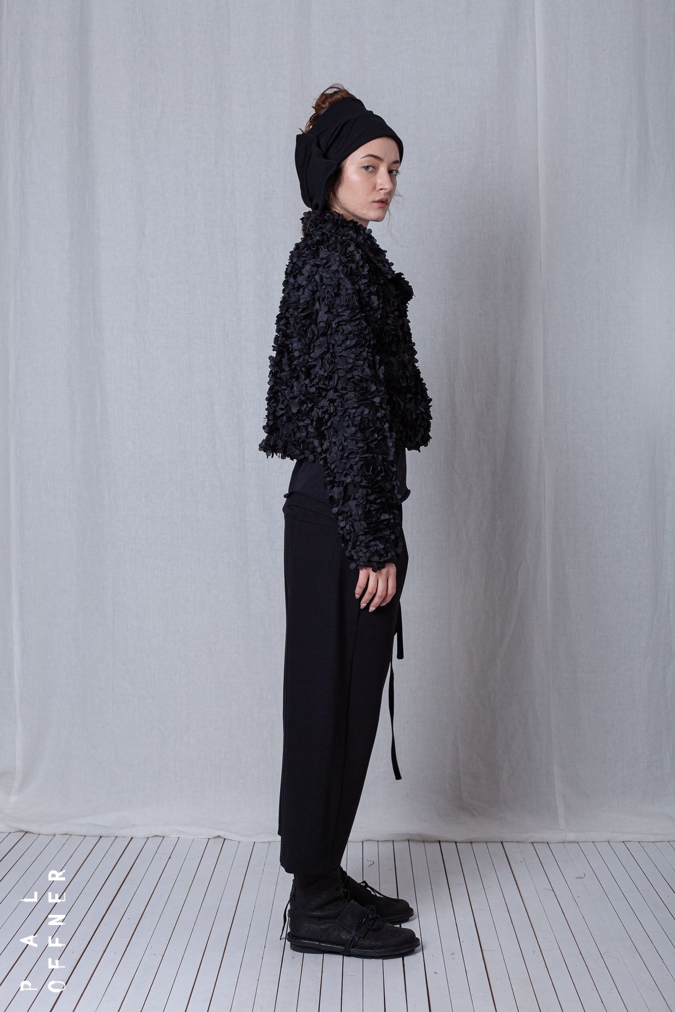 Boxy Jacket_Leaf Stretch