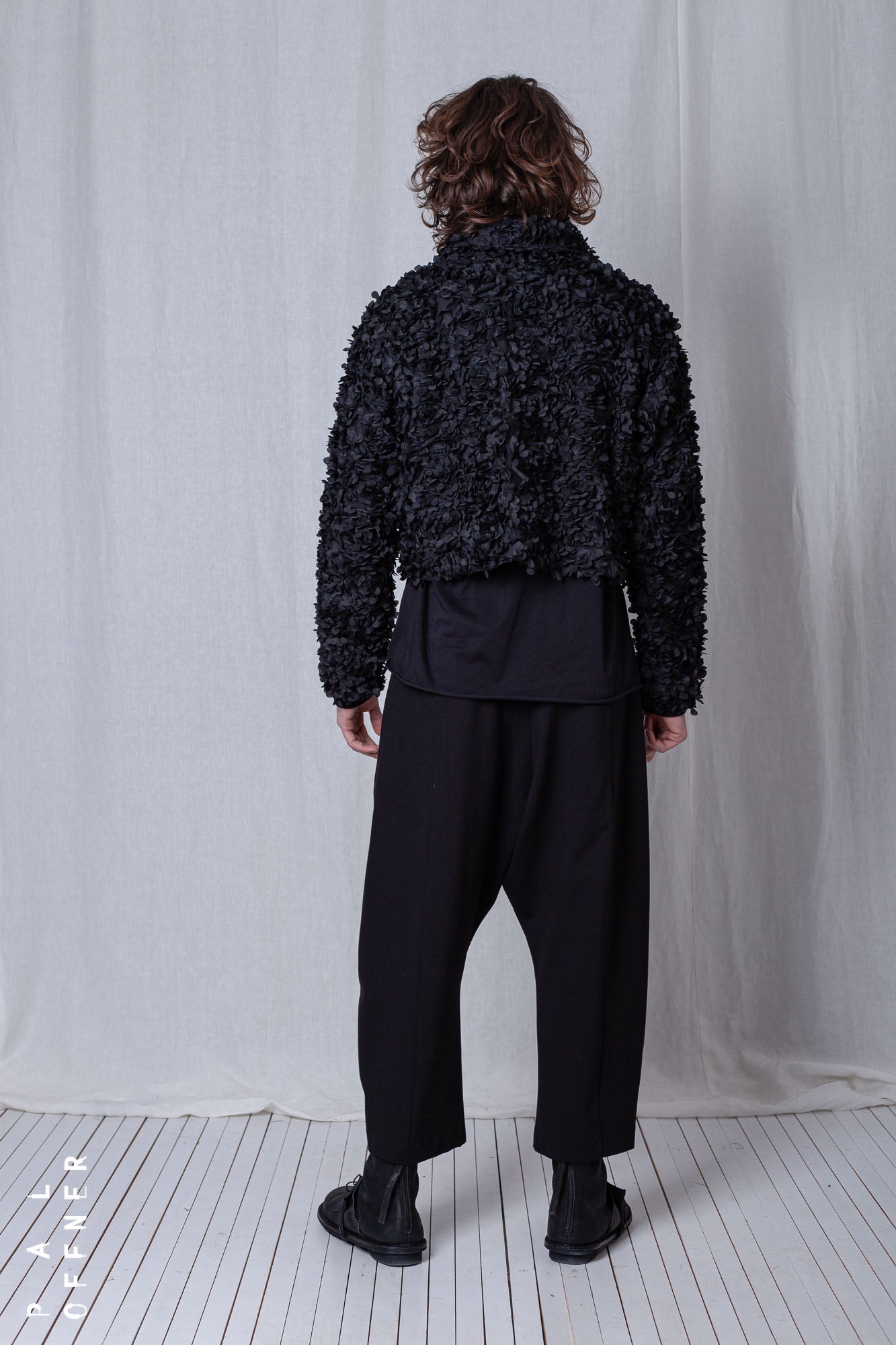 Boxy Jacket_Leaf Stretch