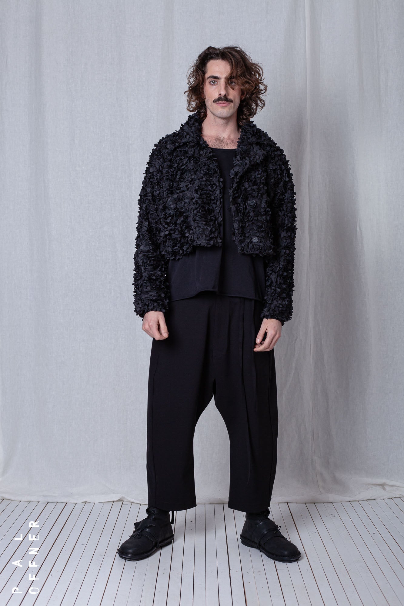 Boxy Jacket_Leaf Stretch
