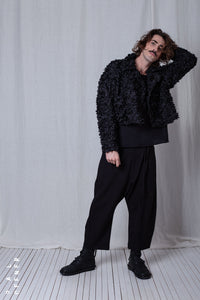 Boxy Jacket_Leaf Stretch