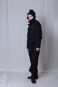 Boxy Jacket_Leaf Stretch