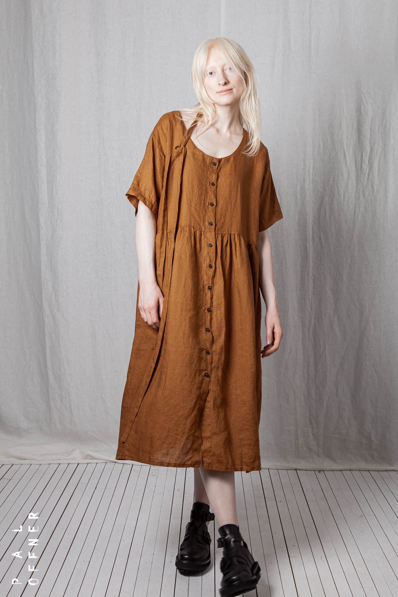 Button Up Dress_Linen