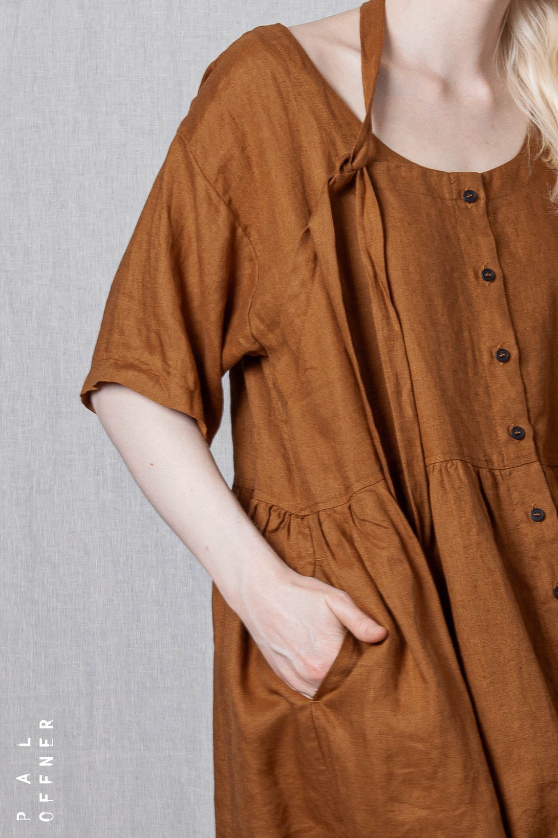 Button Up Dress_Linen