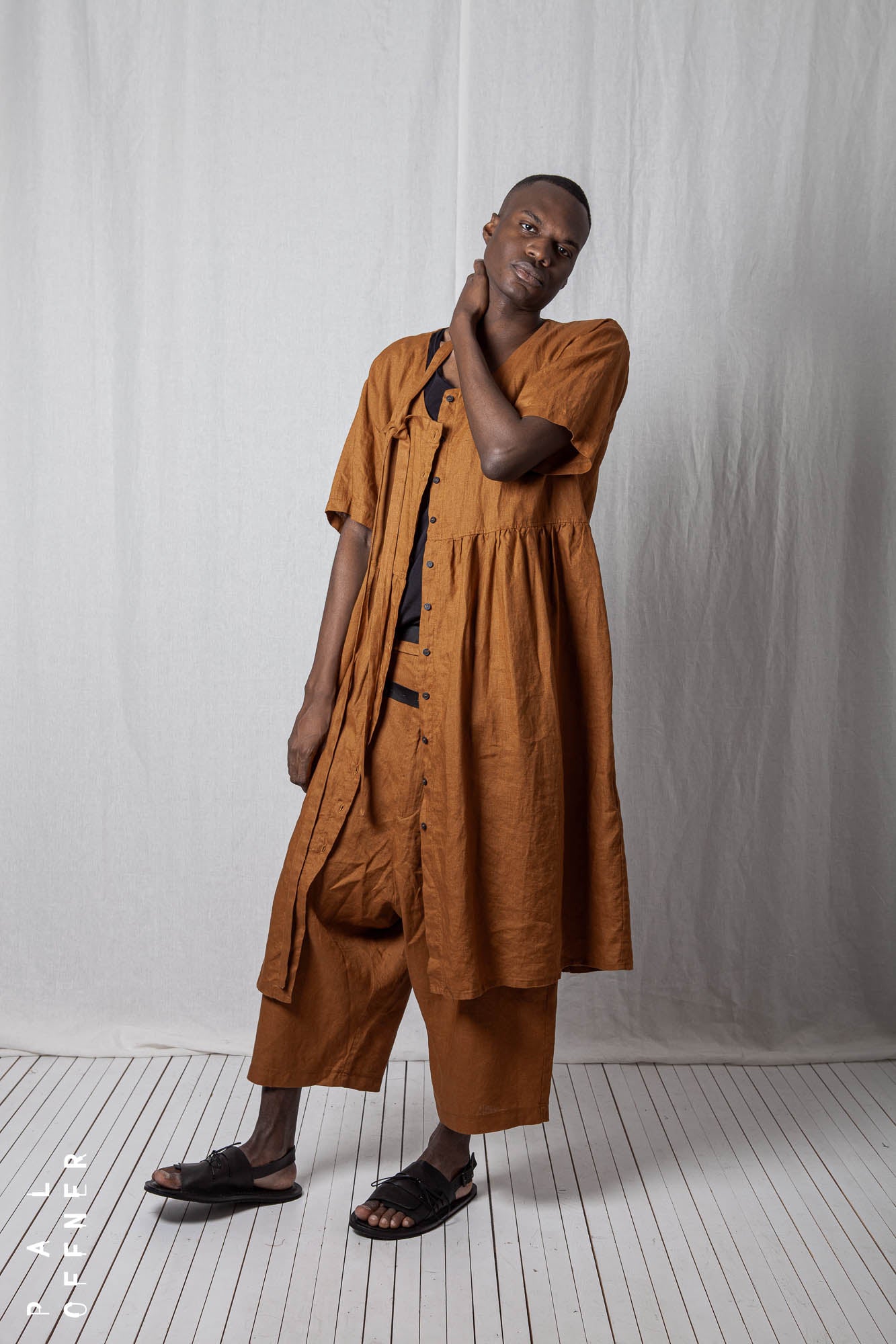 Button Up Dress_Linen