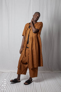 Button Up Dress_Linen