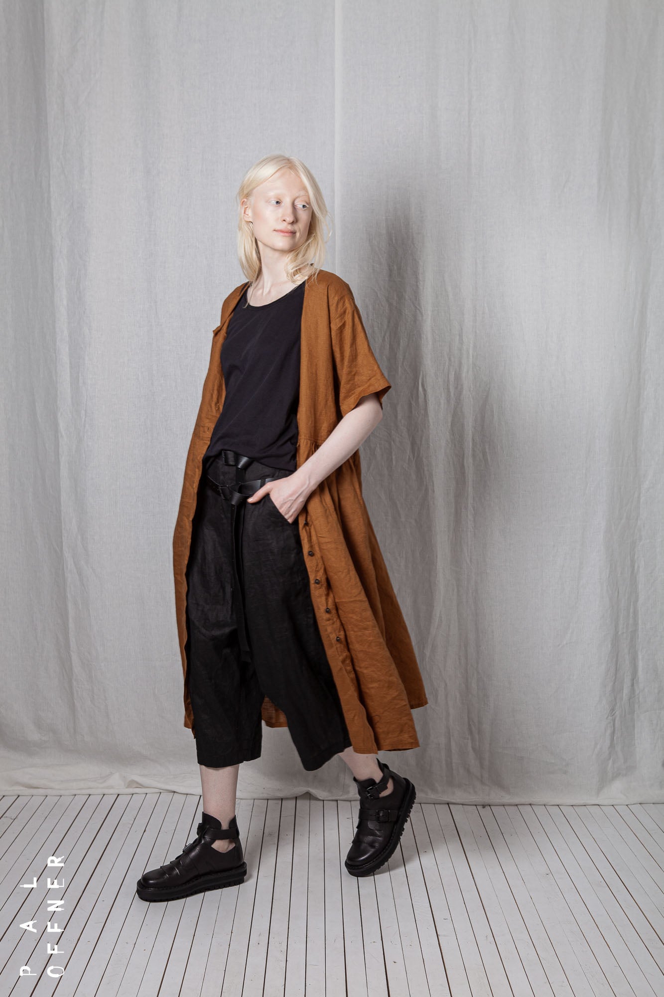 Button Up Dress_Linen
