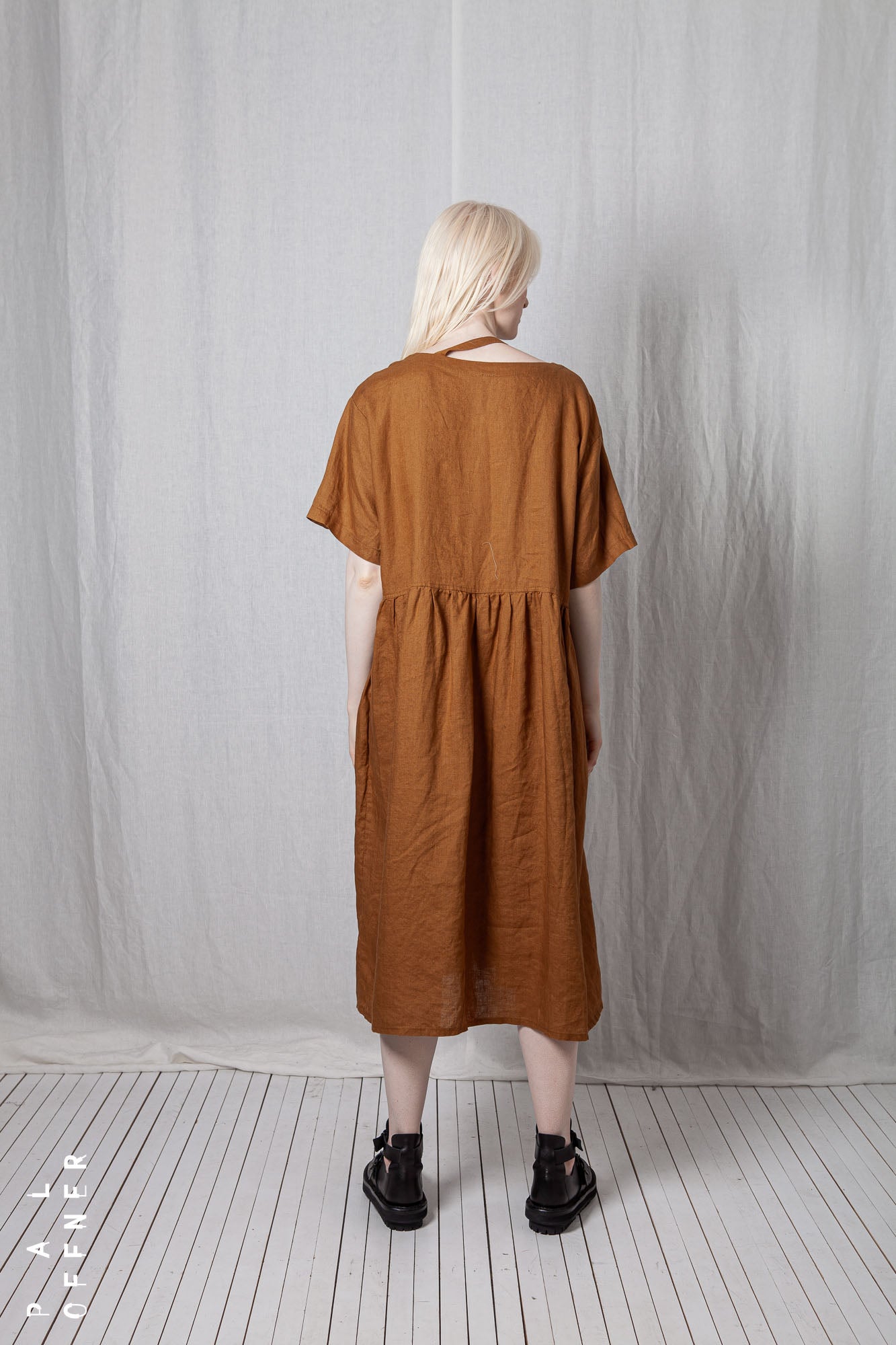 Button Up Dress_Linen