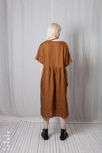 Button Up Dress_Linen