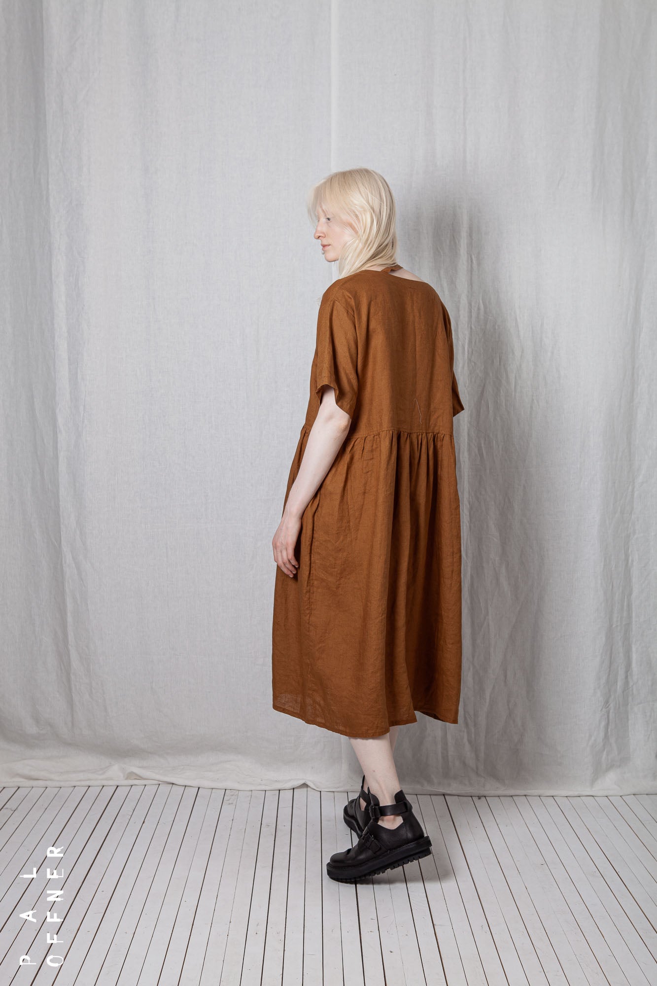 Button Up Dress_Linen