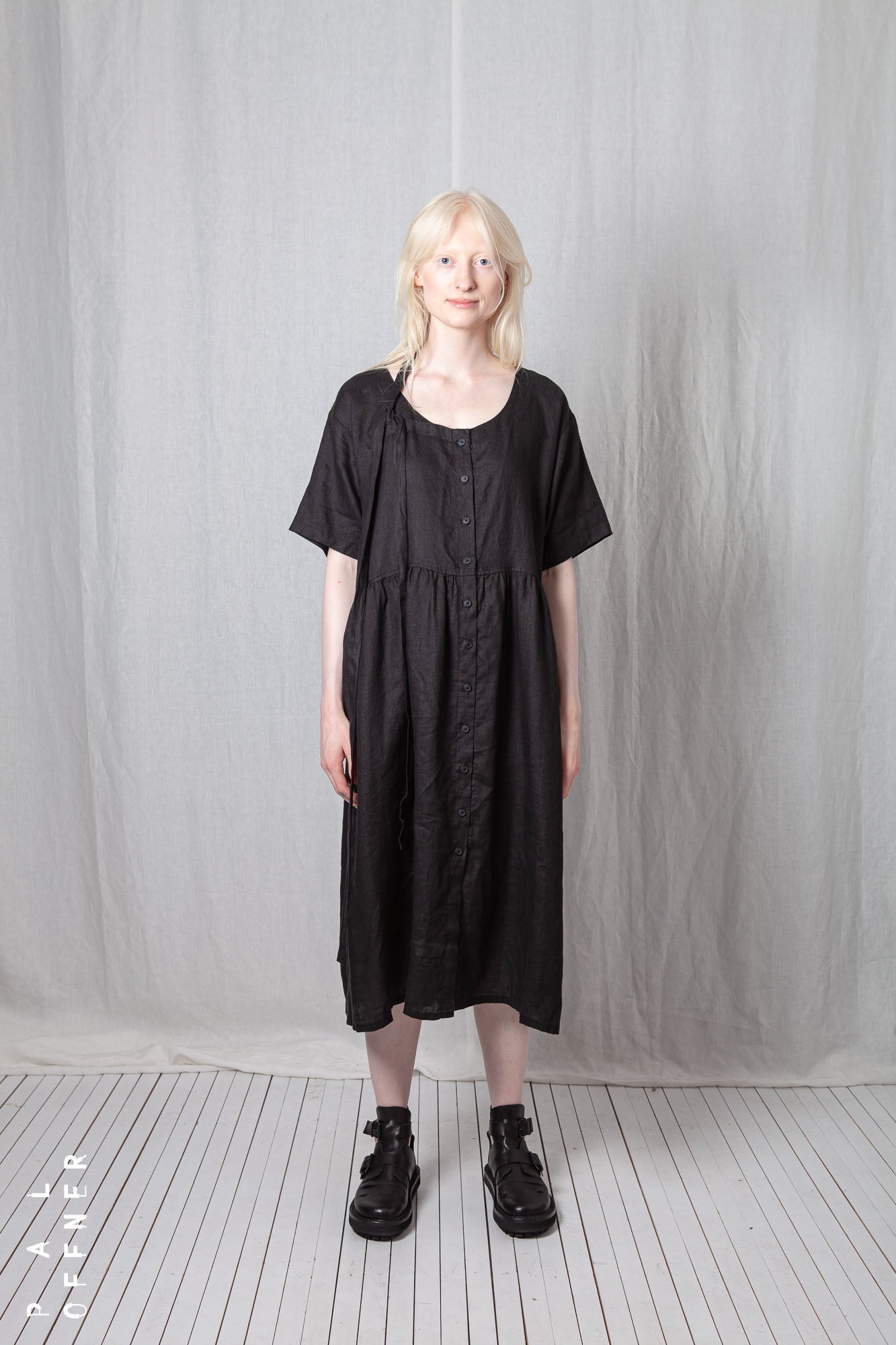 Button Up Dress_Linen