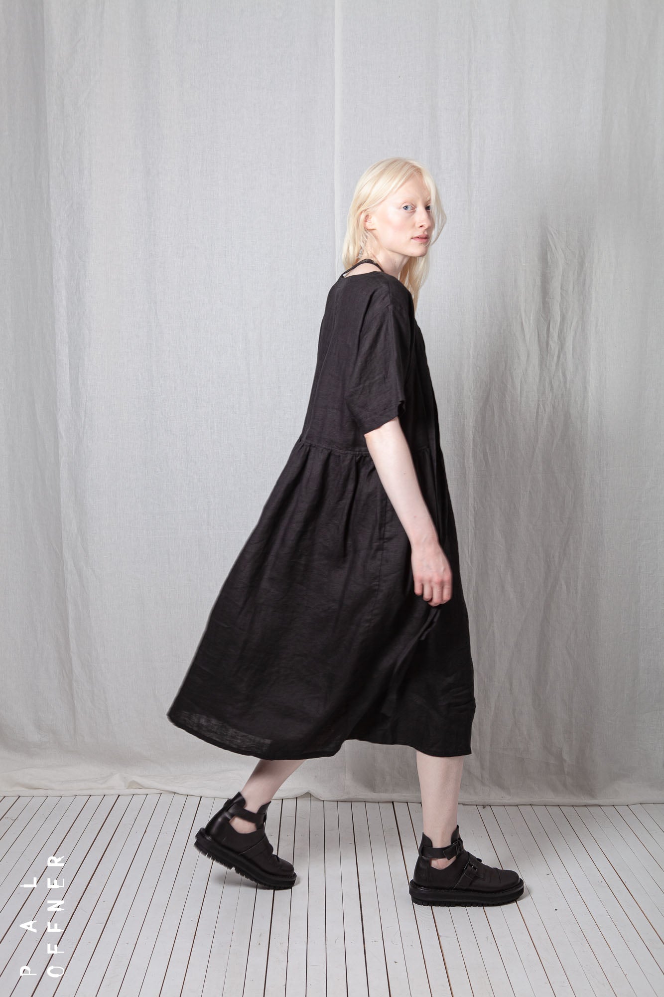 Button Up Dress_Linen