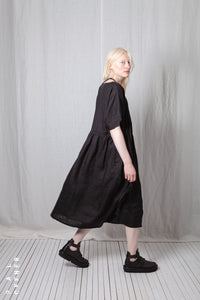 Button Up Dress_Linen
