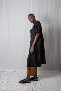Button Up Dress_Linen