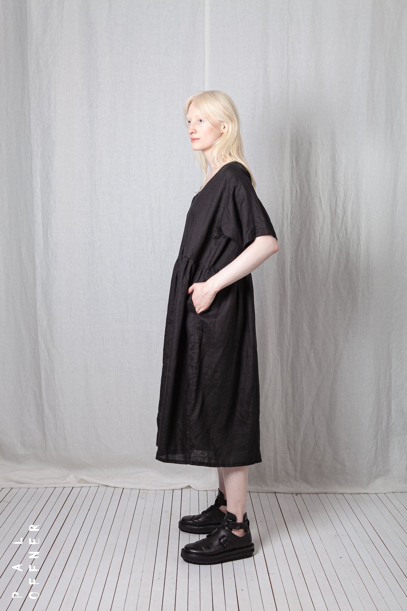Button Up Dress_Linen