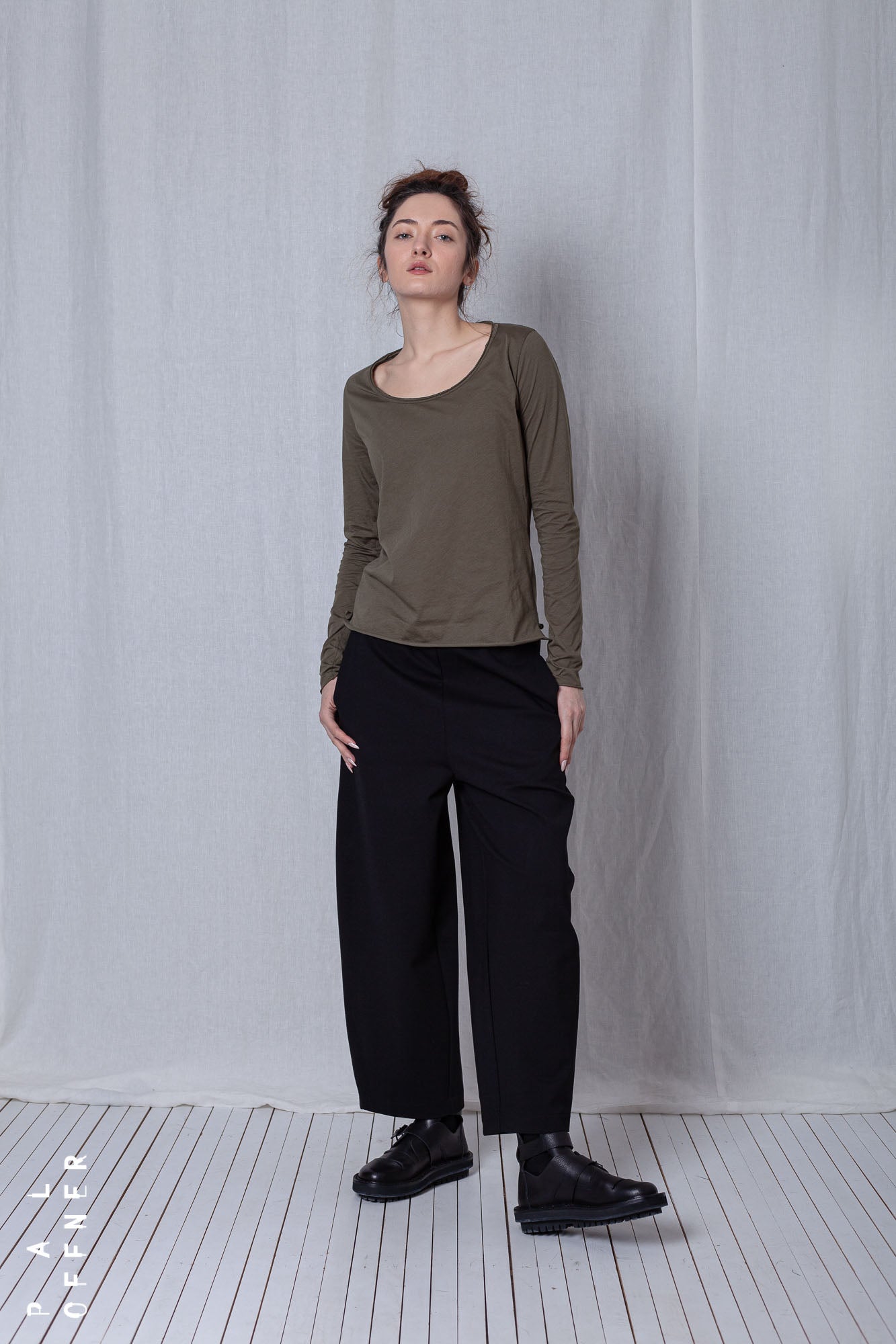 Casual Pull-On Trousers_Luxury Bi-Stretch Tricot