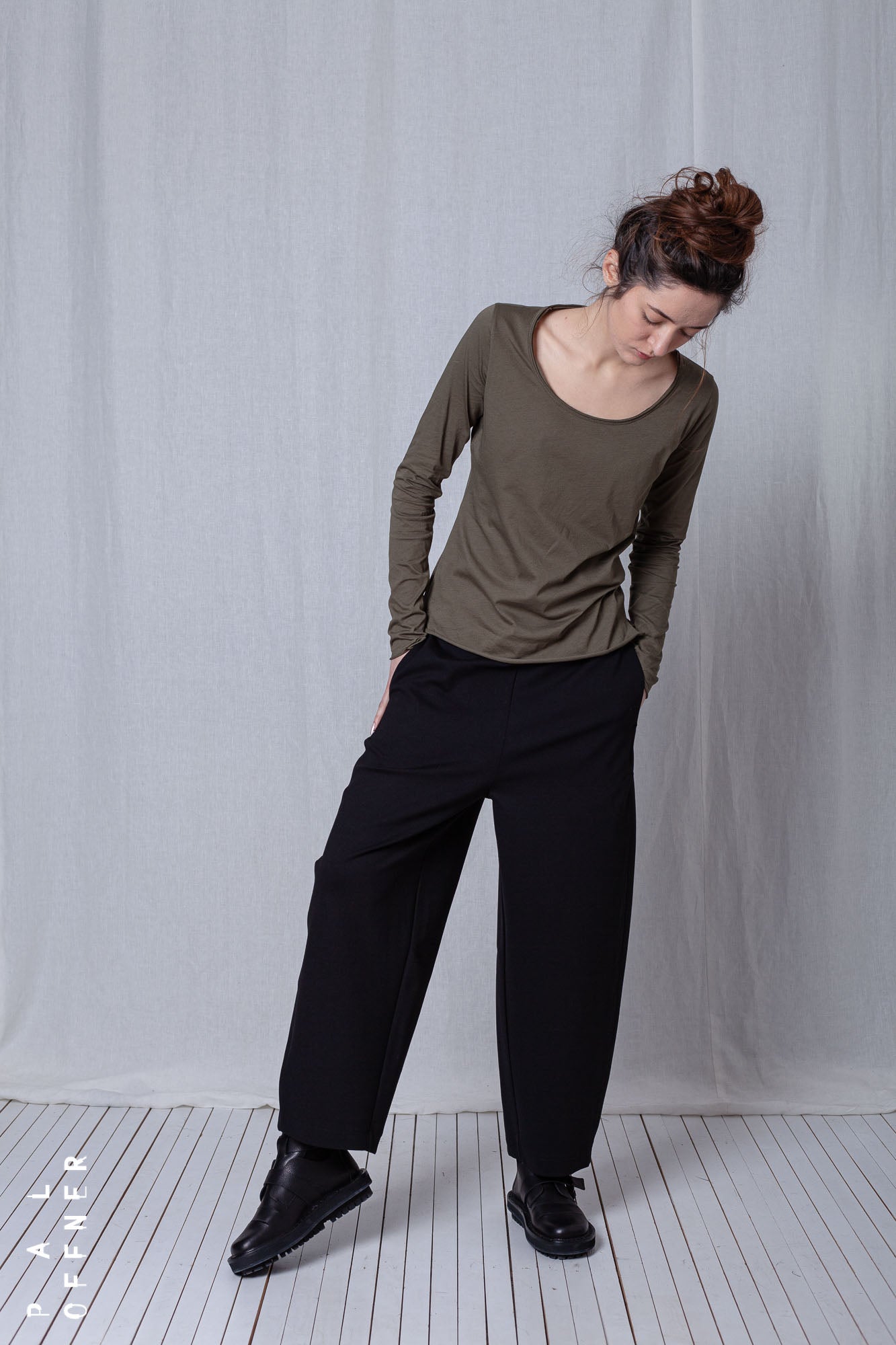 Casual Pull-On Trousers_Luxury Bi-Stretch Tricot