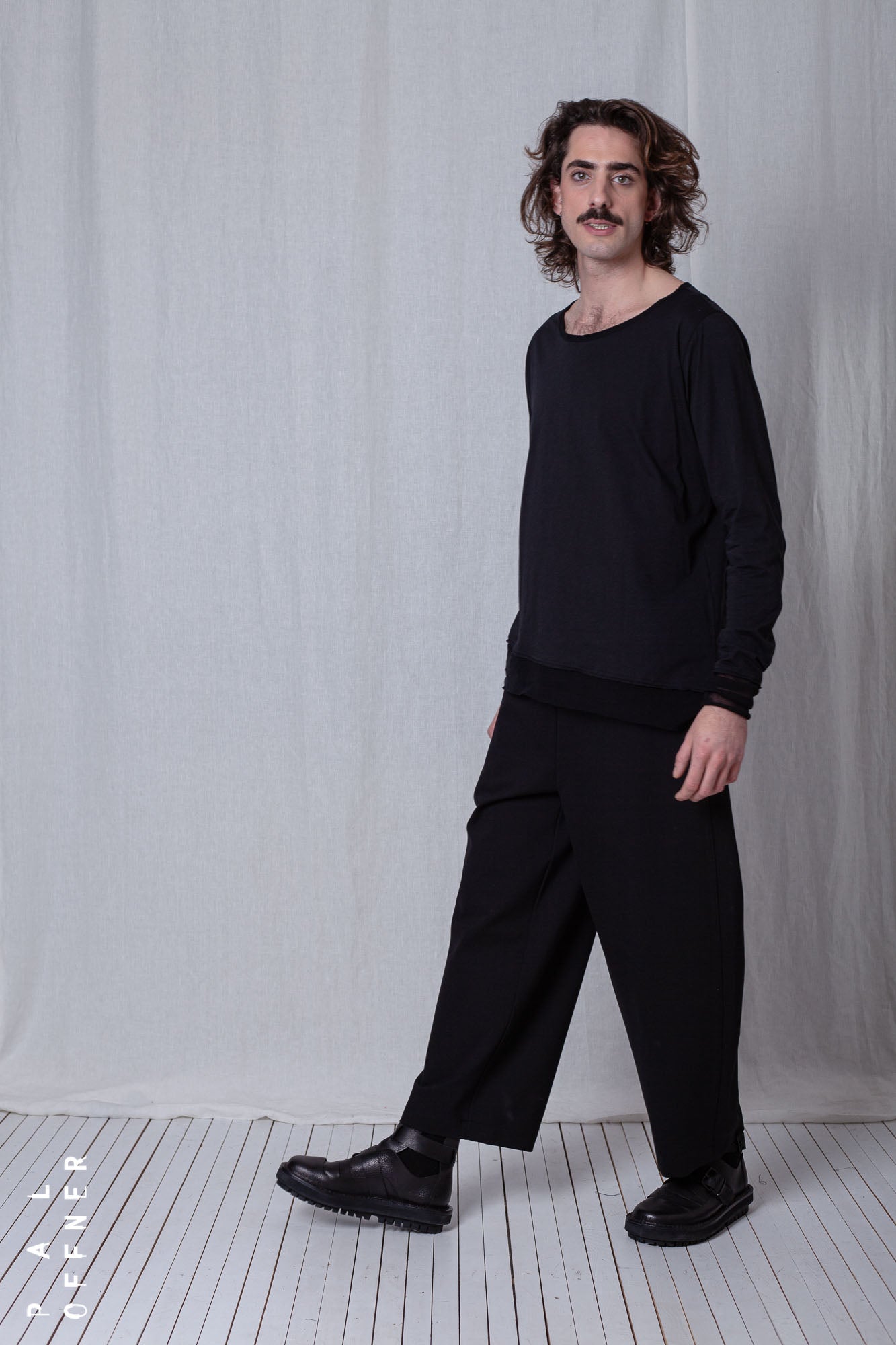 Casual Pull-On Trousers_Luxury Bi-Stretch Tricot