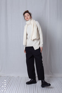 Casual Pull-On Trousers_Luxury Bi-Stretch Tricot