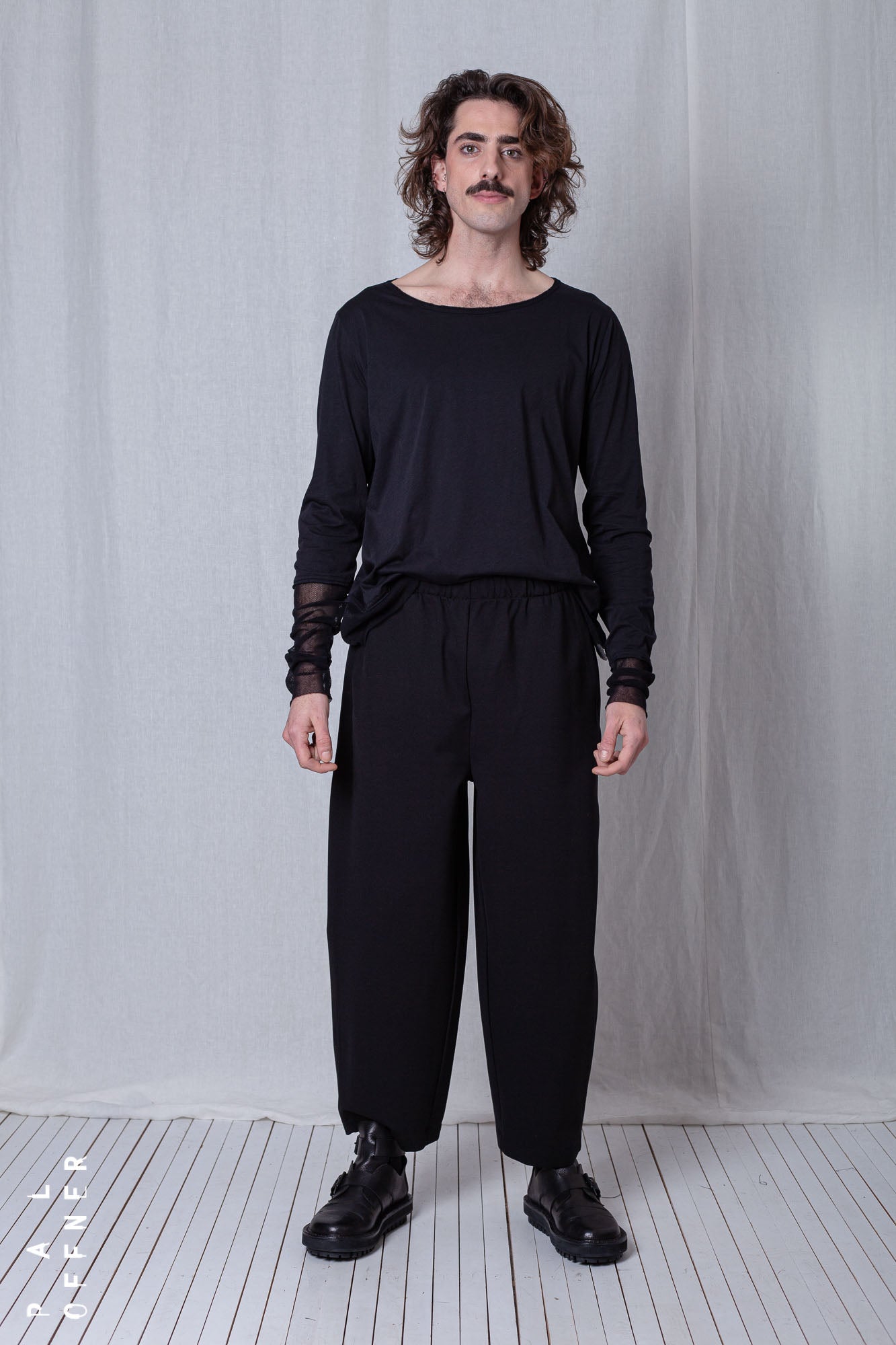 Casual Pull-On Trousers_Luxury Bi-Stretch Tricot