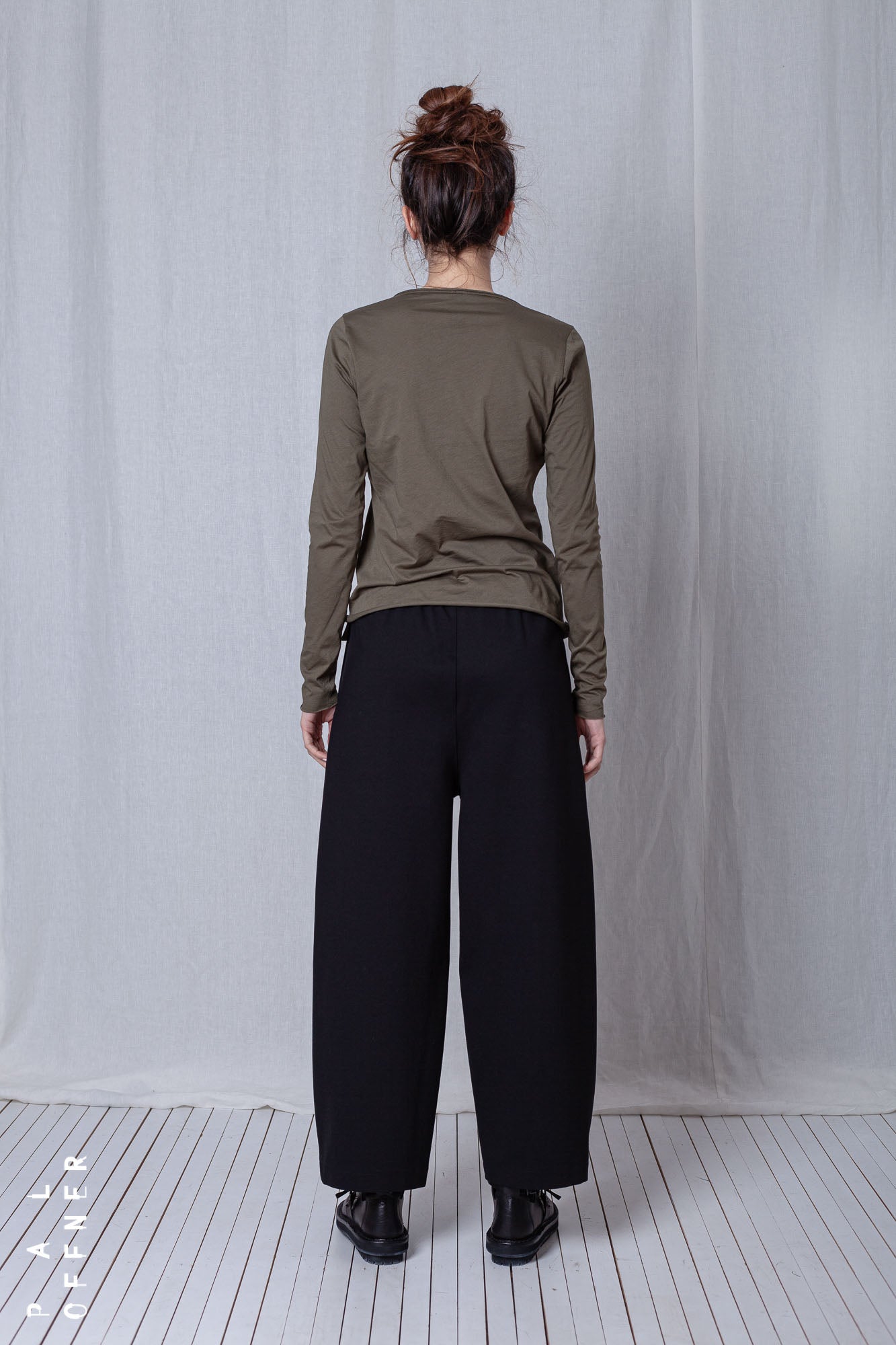 Casual Pull-On Trousers_Luxury Bi-Stretch Tricot
