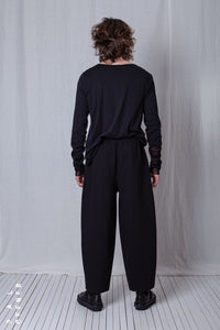 Casual Pull-On Trousers_Luxury Bi-Stretch Tricot