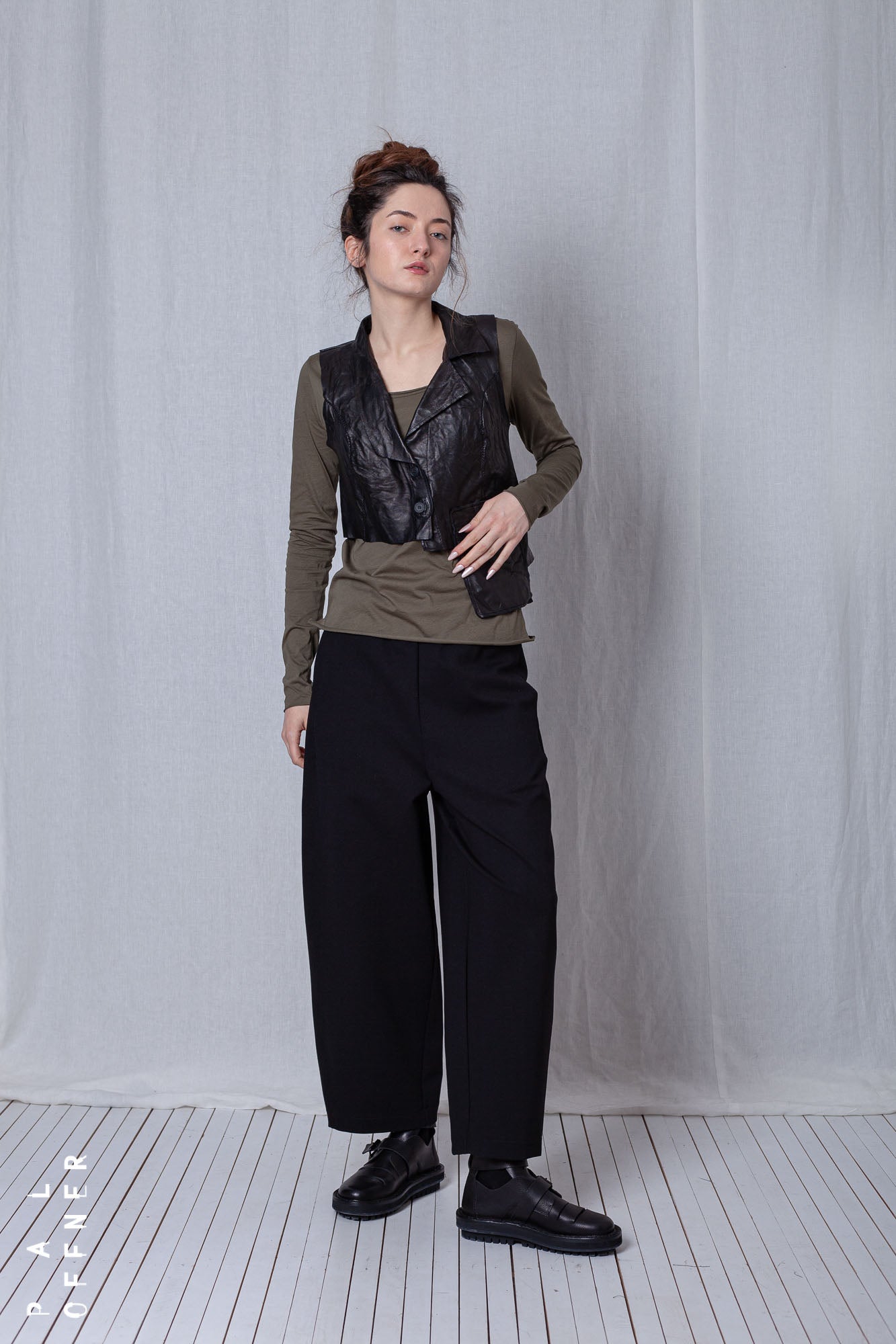 Casual Pull-On Trousers_Luxury Bi-Stretch Tricot