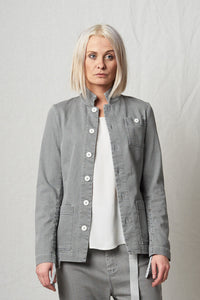Clean Jacket_Light Denim Stretch