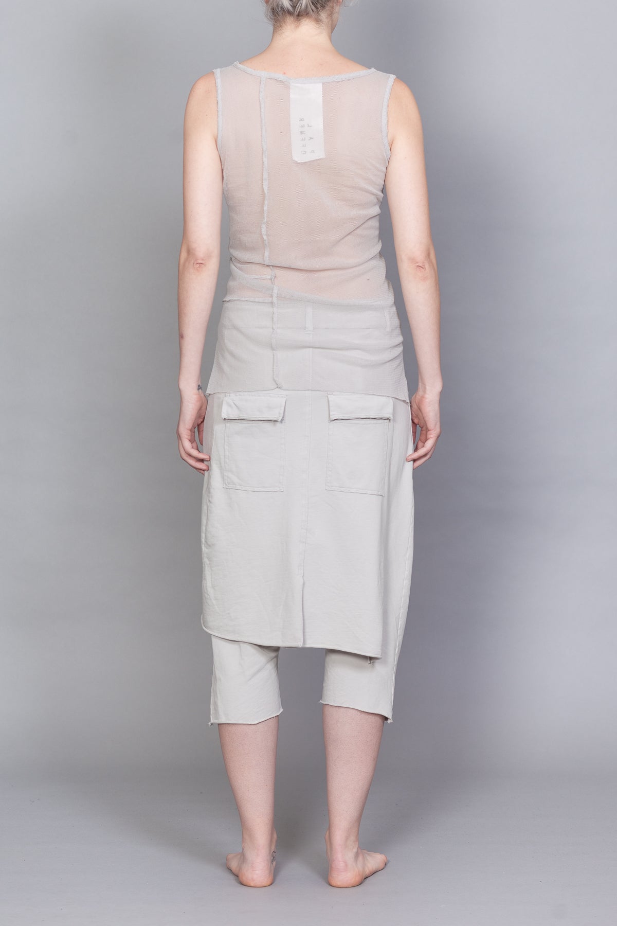Crinkled Top_Cotton Mesh