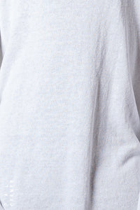 Cropped Cardigan_Linen Cotton Knit