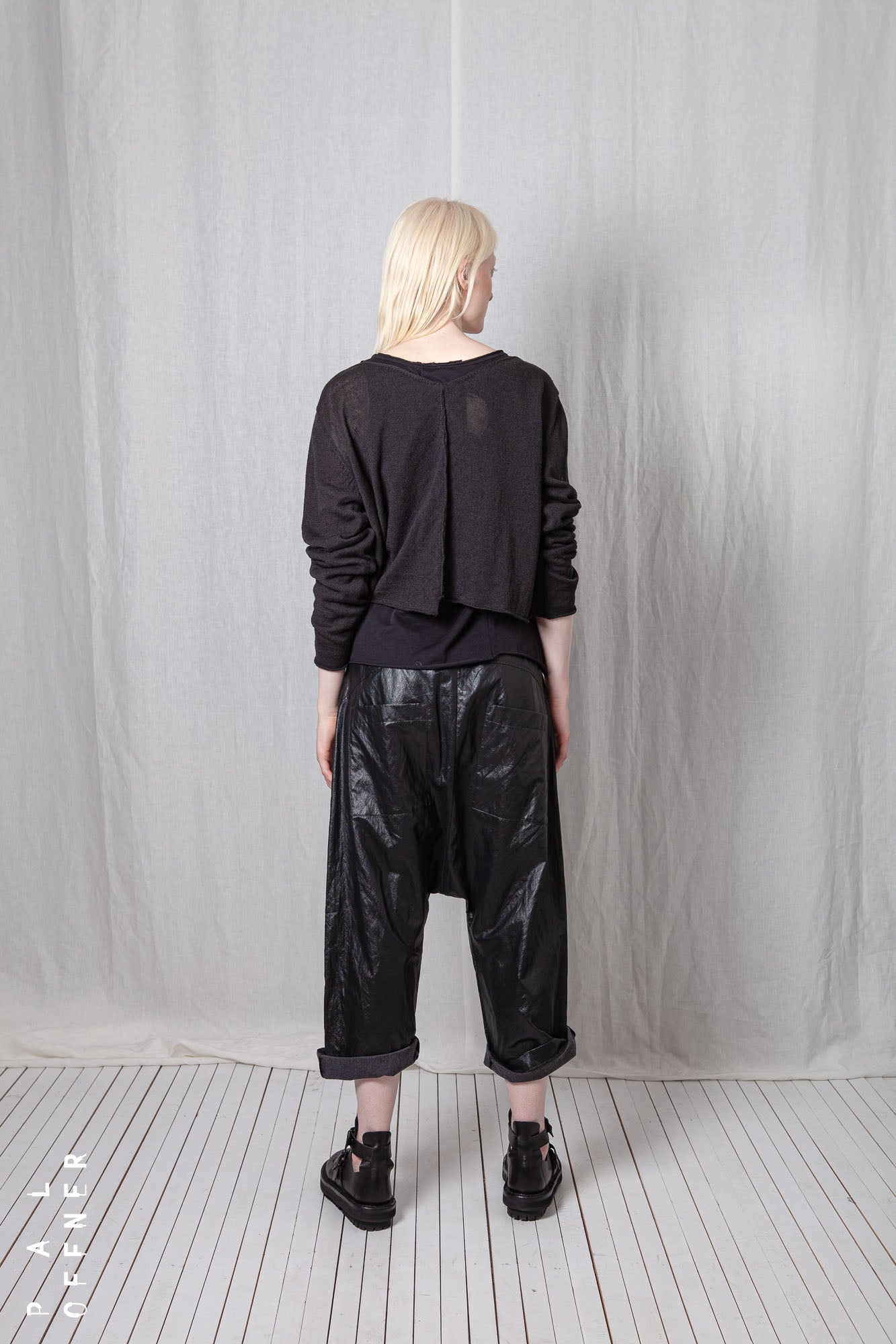Cropped Cardigan_Linen Cotton Knit