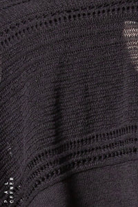 Cropped Cardigan_Linen Cotton Knit