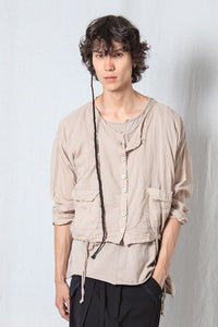 Cropped Shirt_Sheer Cotton Voile