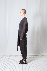 Cropped Shirt_Sheer Cotton Voile