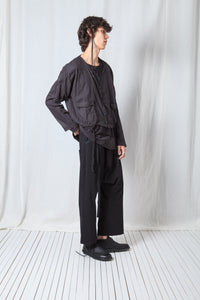 Cropped Shirt_Sheer Cotton Voile
