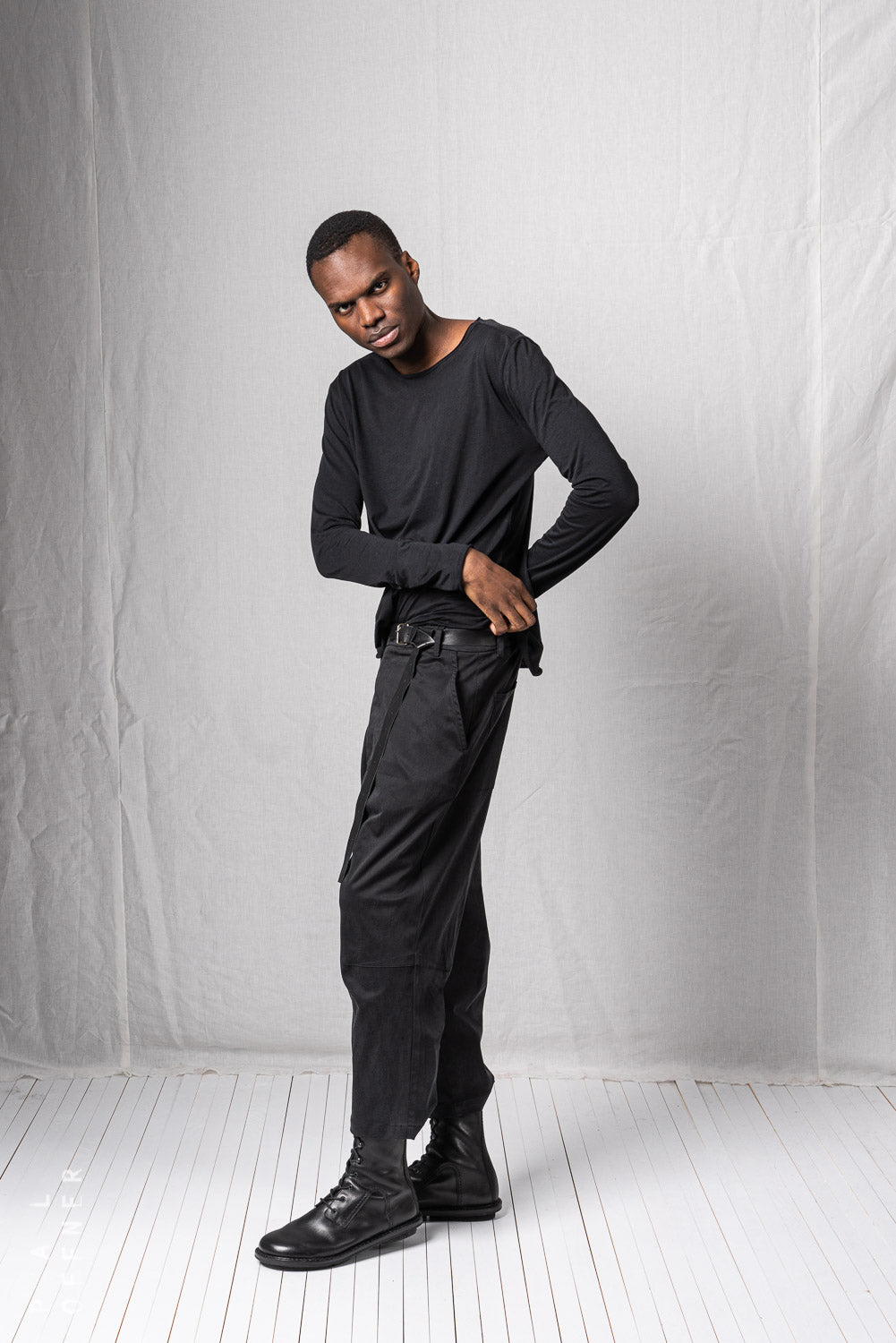 Cropped Trousers_Soft Tencel Stretch