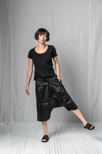 Cropped Trousers_Vegan Leather