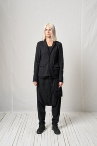 Deconstructed Jacket_Viscose Wool Mix