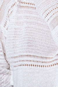 Disarranged Cropped Pullover_Linen Cotton