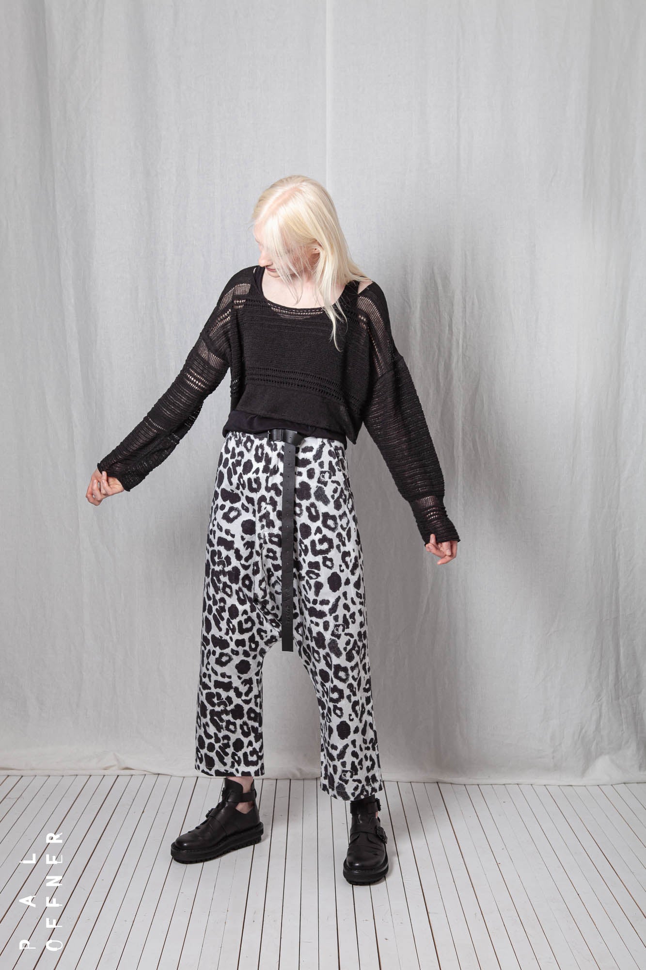 Disarranged Cropped Pullover_Linen Cotton