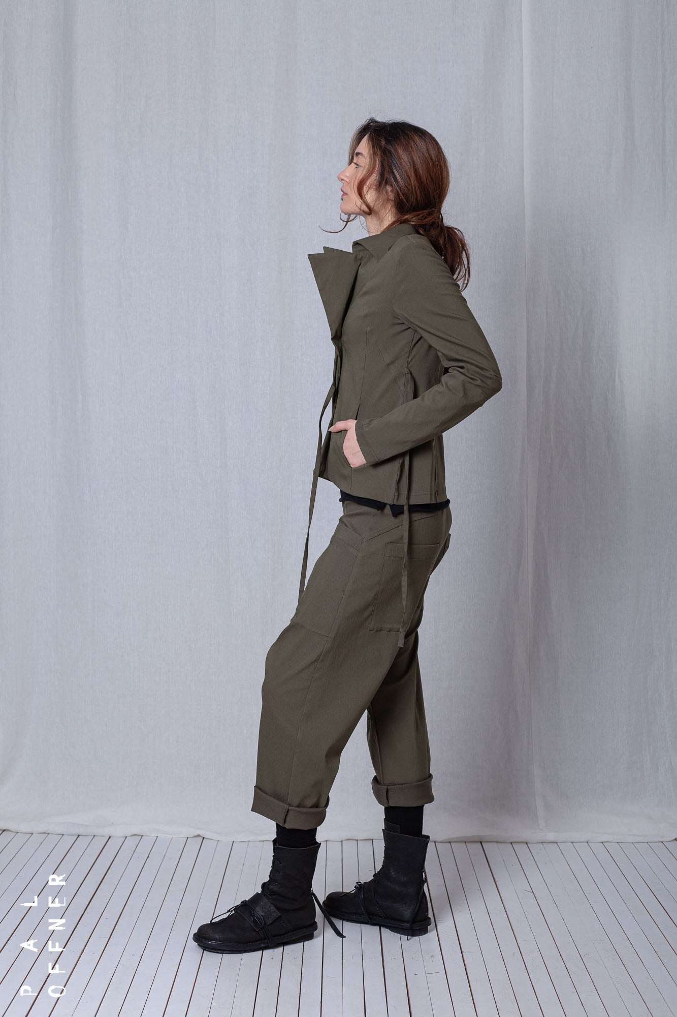 Double Collar Jacket_High Stretch