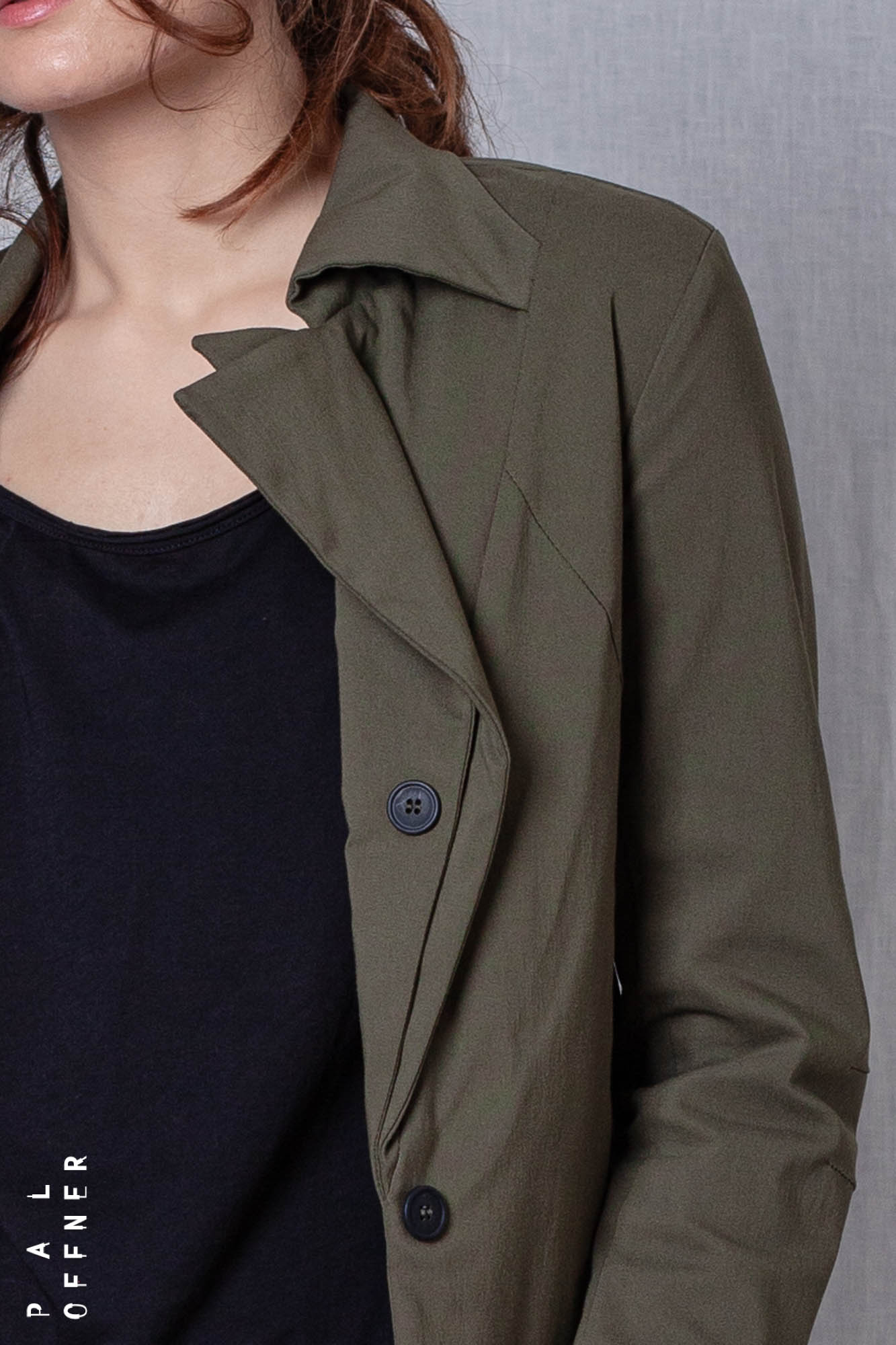 Double Collar Jacket_High Stretch
