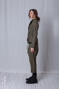 Double Collar Jacket_High Stretch