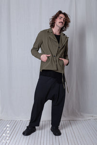 Double Collar Jacket_High Stretch